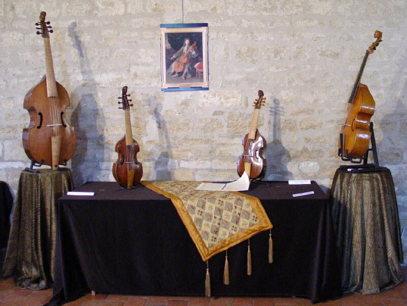 viola da gamba in England: Orpheon Foundation, Vazquez Collection