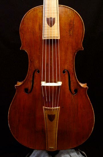 Viola da gamba by Gianbattista Grancino