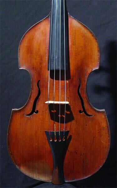 Treble viola da gamba by Leonhardt Maussiell
