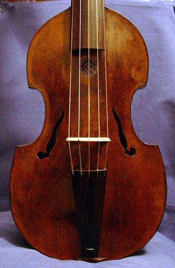 Treble viola da gamba by Matthias Joannes Koldiz